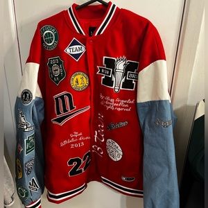 Boohoo Man Varsity Patch Jacket